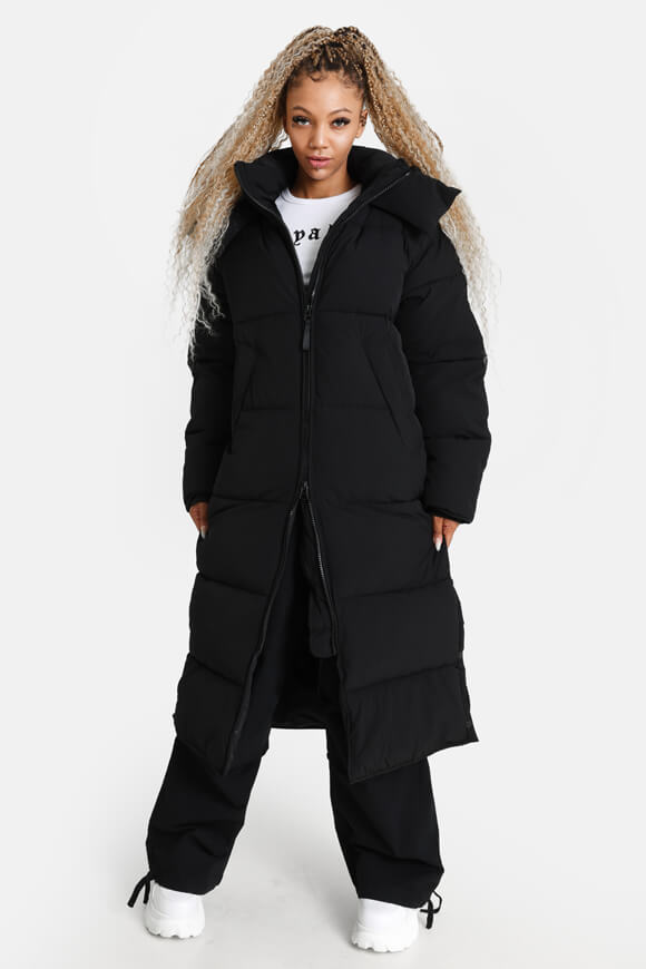 Quilted coat - Black