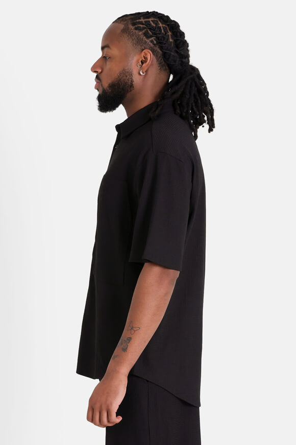 Camicia strutturata - Nero