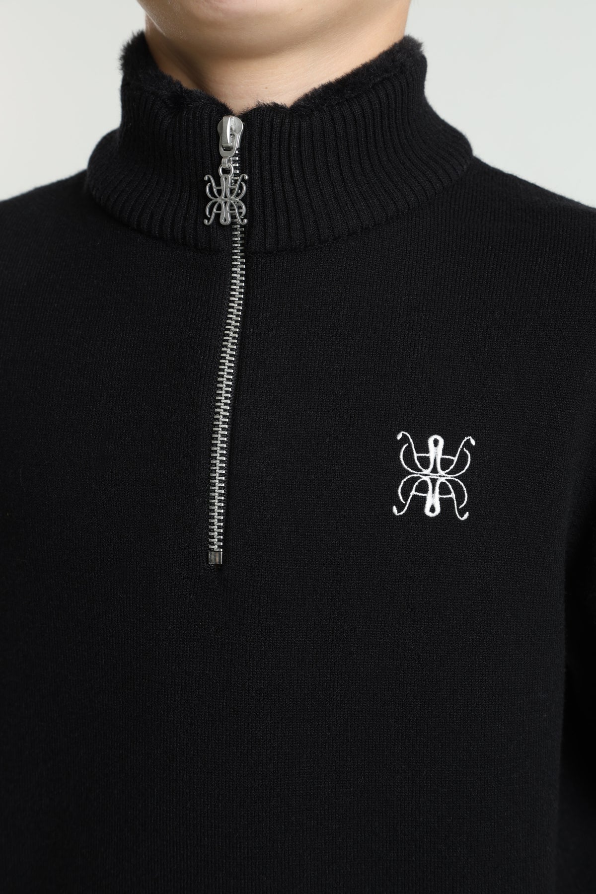Pull en tricot - Noir