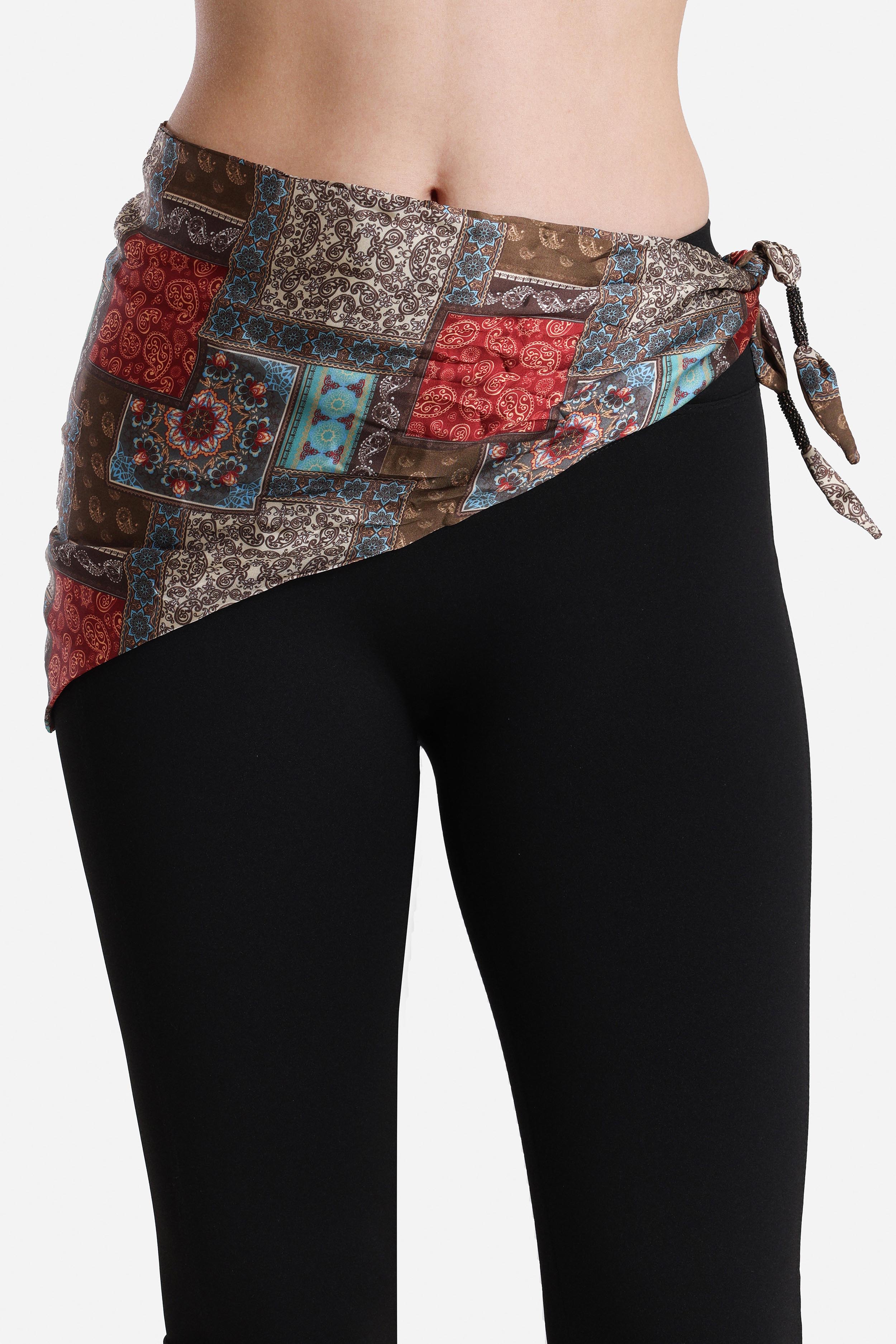 Satin Tuch / Foulard - Mehrfarbig