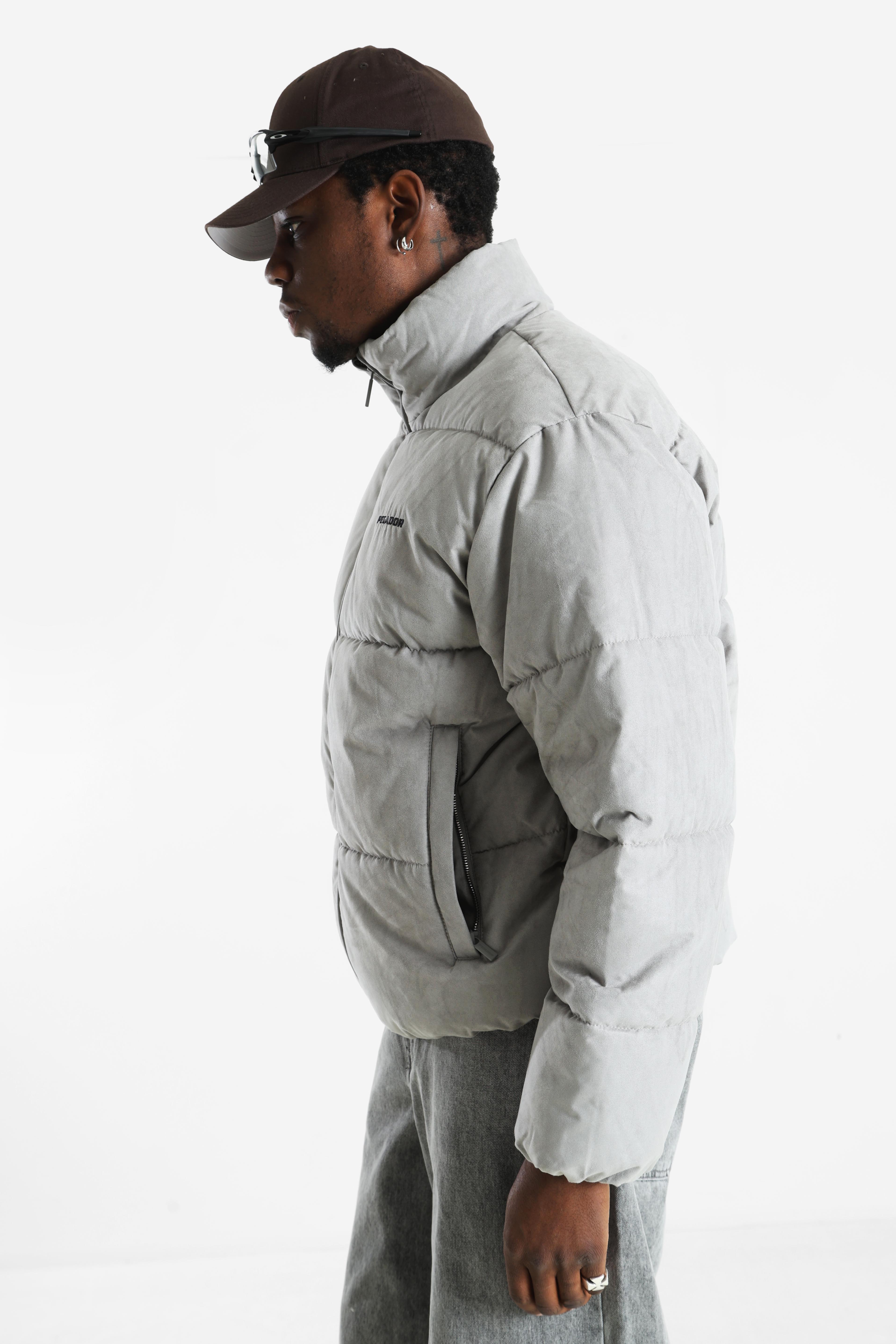 Sidan Pufferjacke - Rock Grey