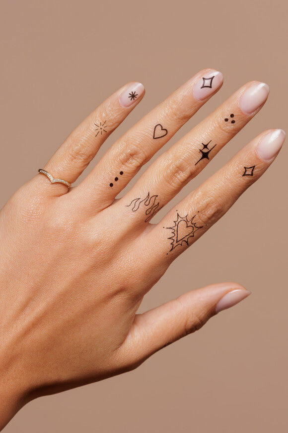 She's All That tattoos éphémères - Black