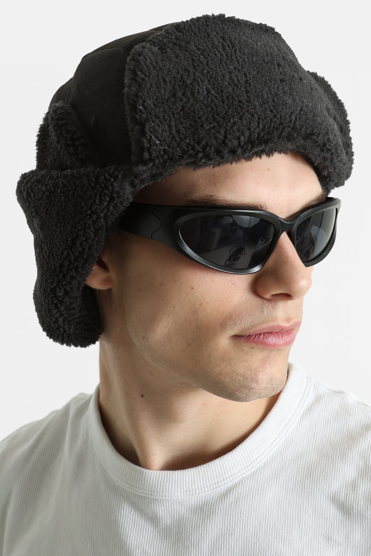 Trapper hat - Black
