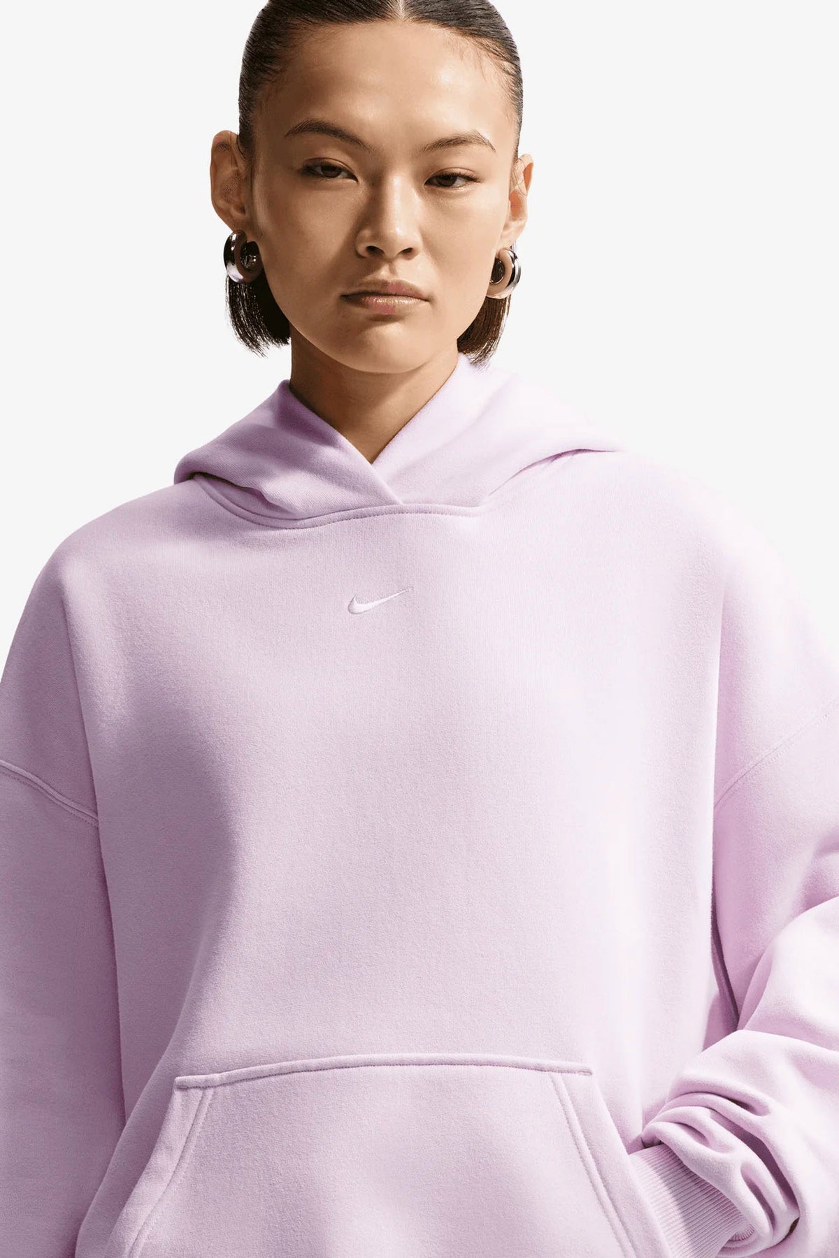 Oversized hooded sweatshirt