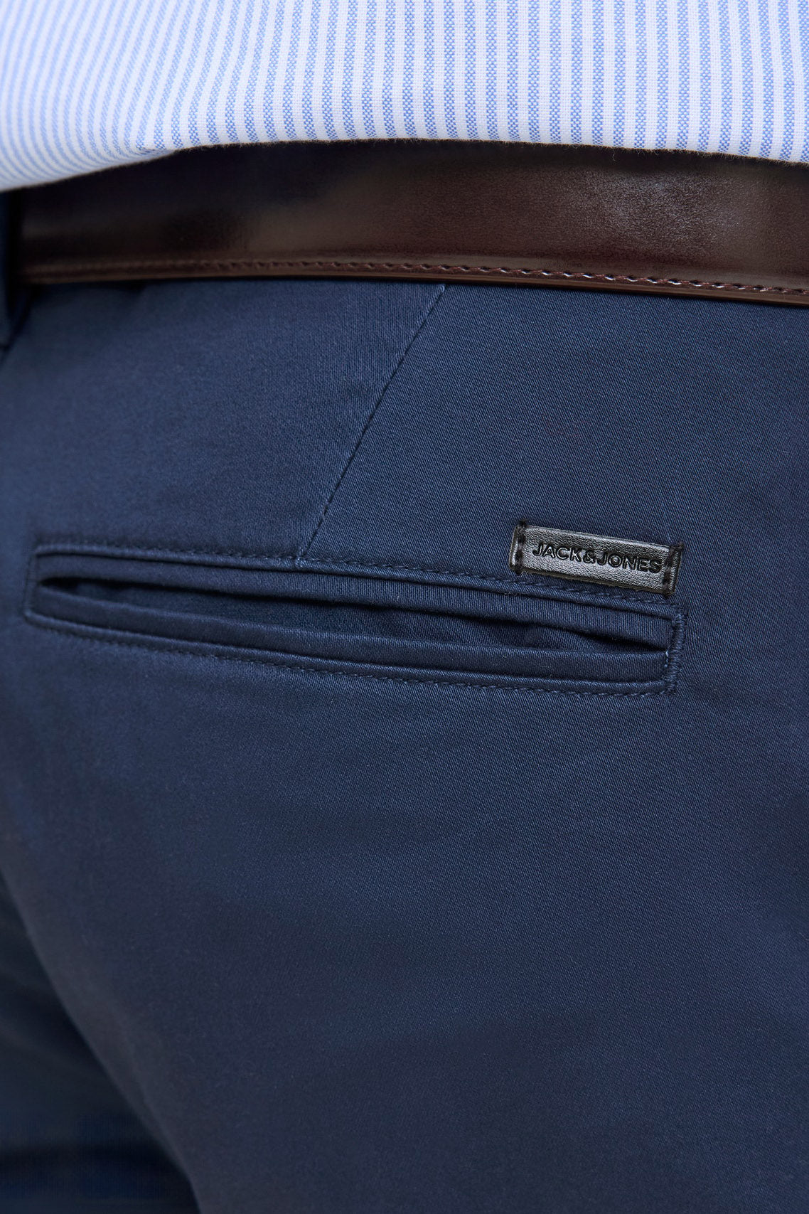 JPSTBOWIE short chino - Navy Blazer