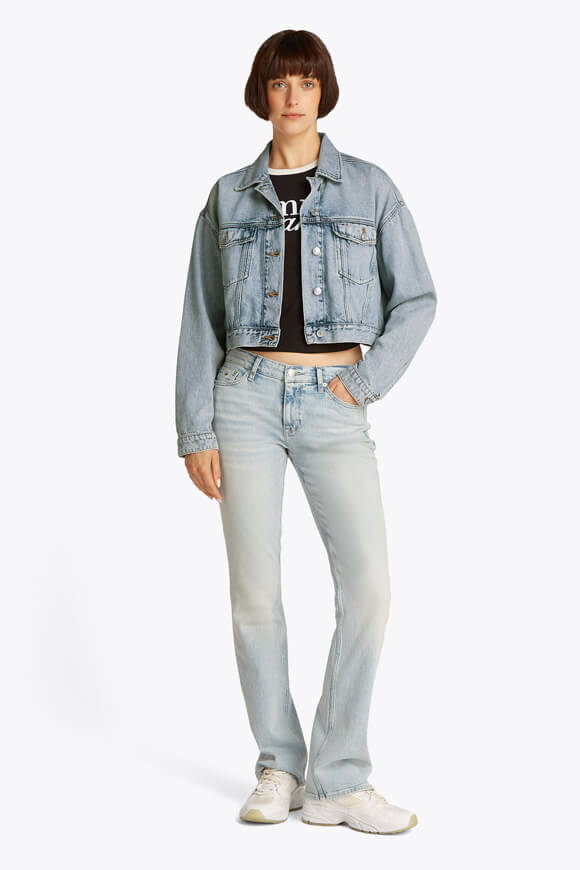 Crop Jeansjacke - Denim Light