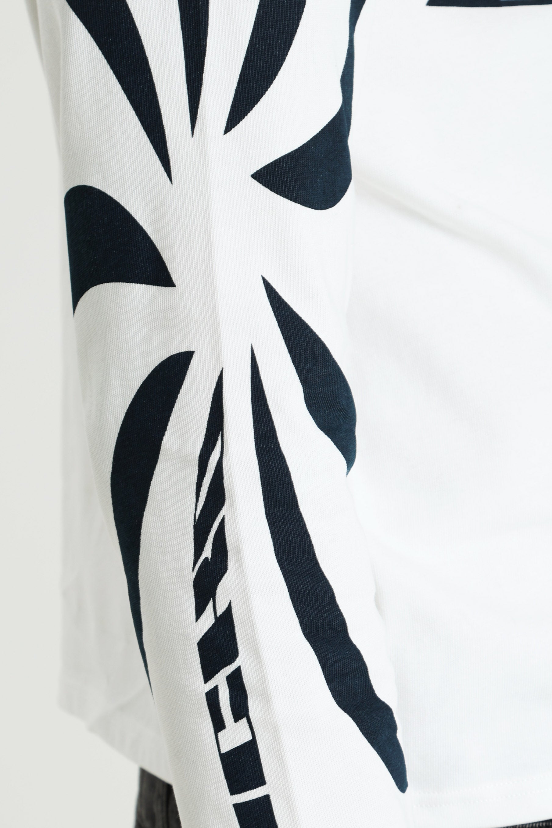 Shirt manches longues - Ecru + Noir