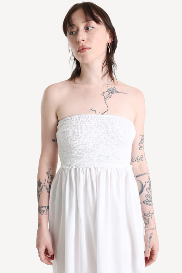 ONLTULUM bandeau dress - Bright White