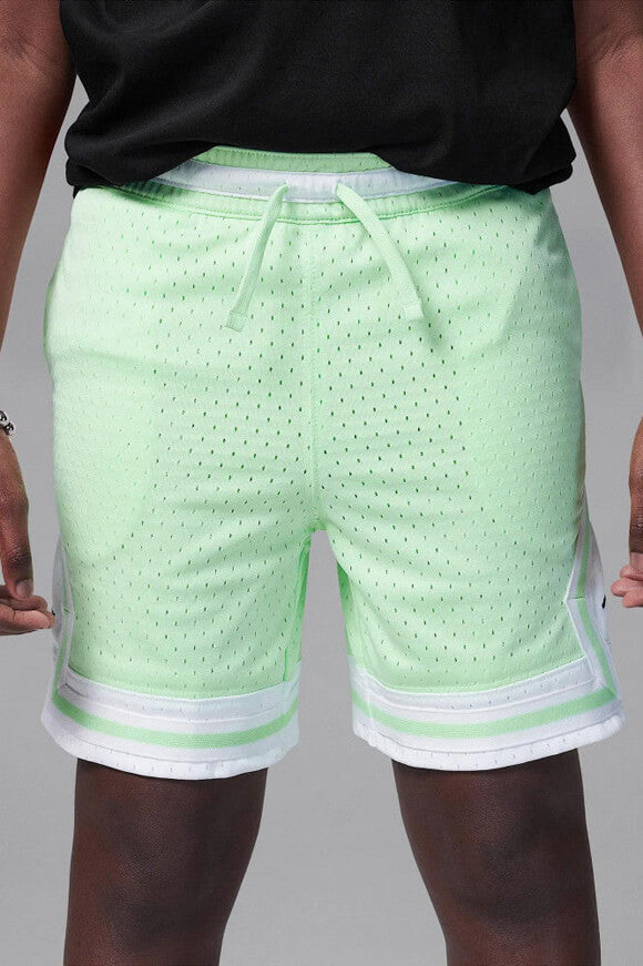 Pantaloncini a rete Air Diamond - Verde vapore