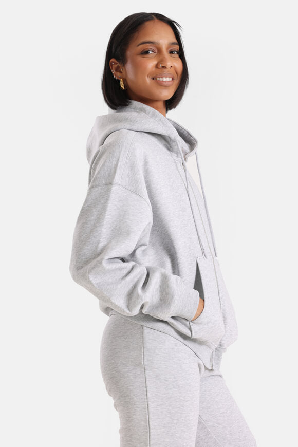 Sweat à capuche - Gris chiné