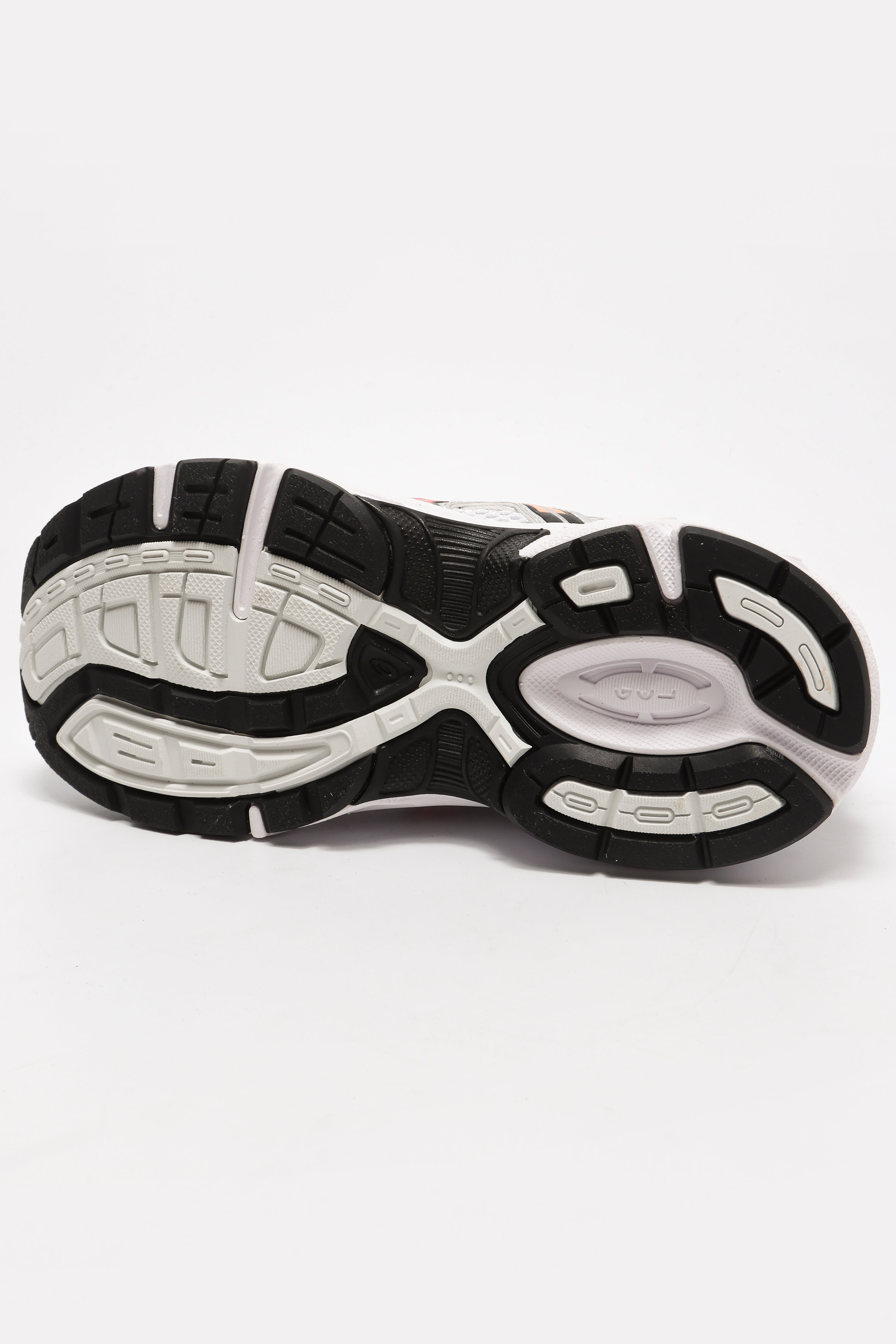 GEL-1130 Kids Sneaker - White + Silver + Red Snapper