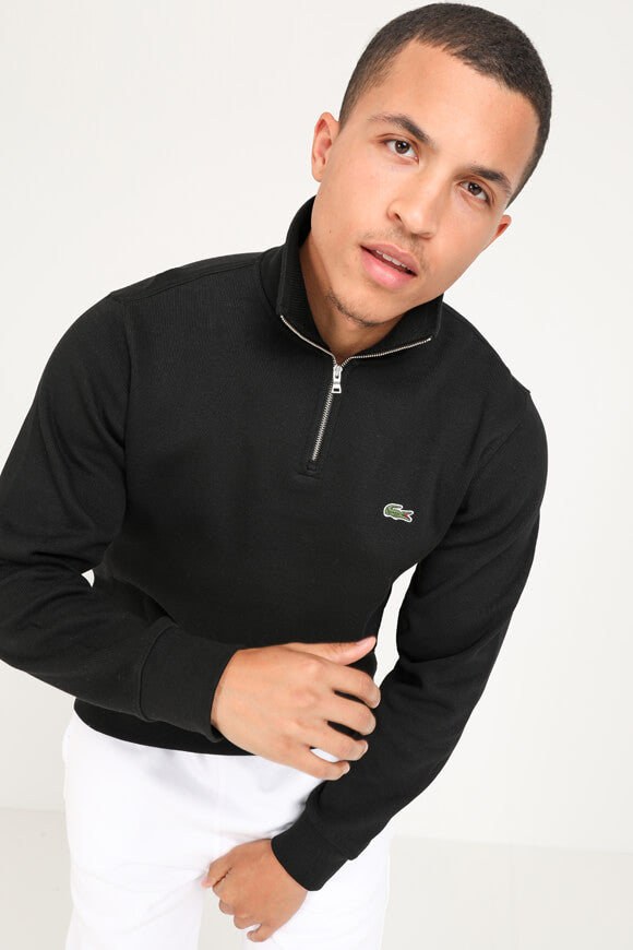 Pull en tricot fin côtelé - Black