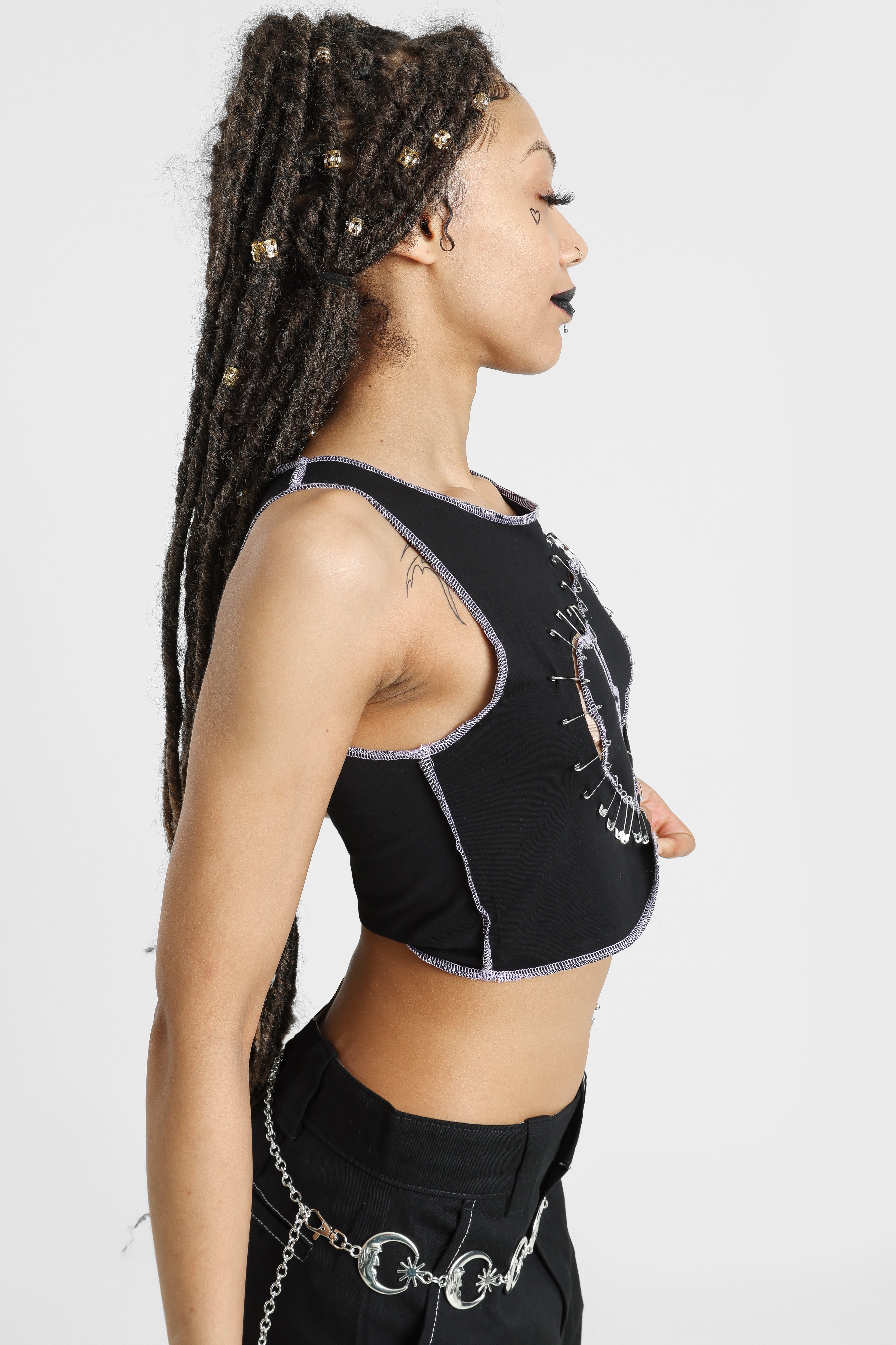 Crop Tanktop - Black