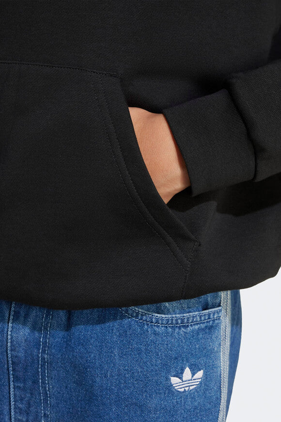 Sweatshirt ample à capuchon - Black