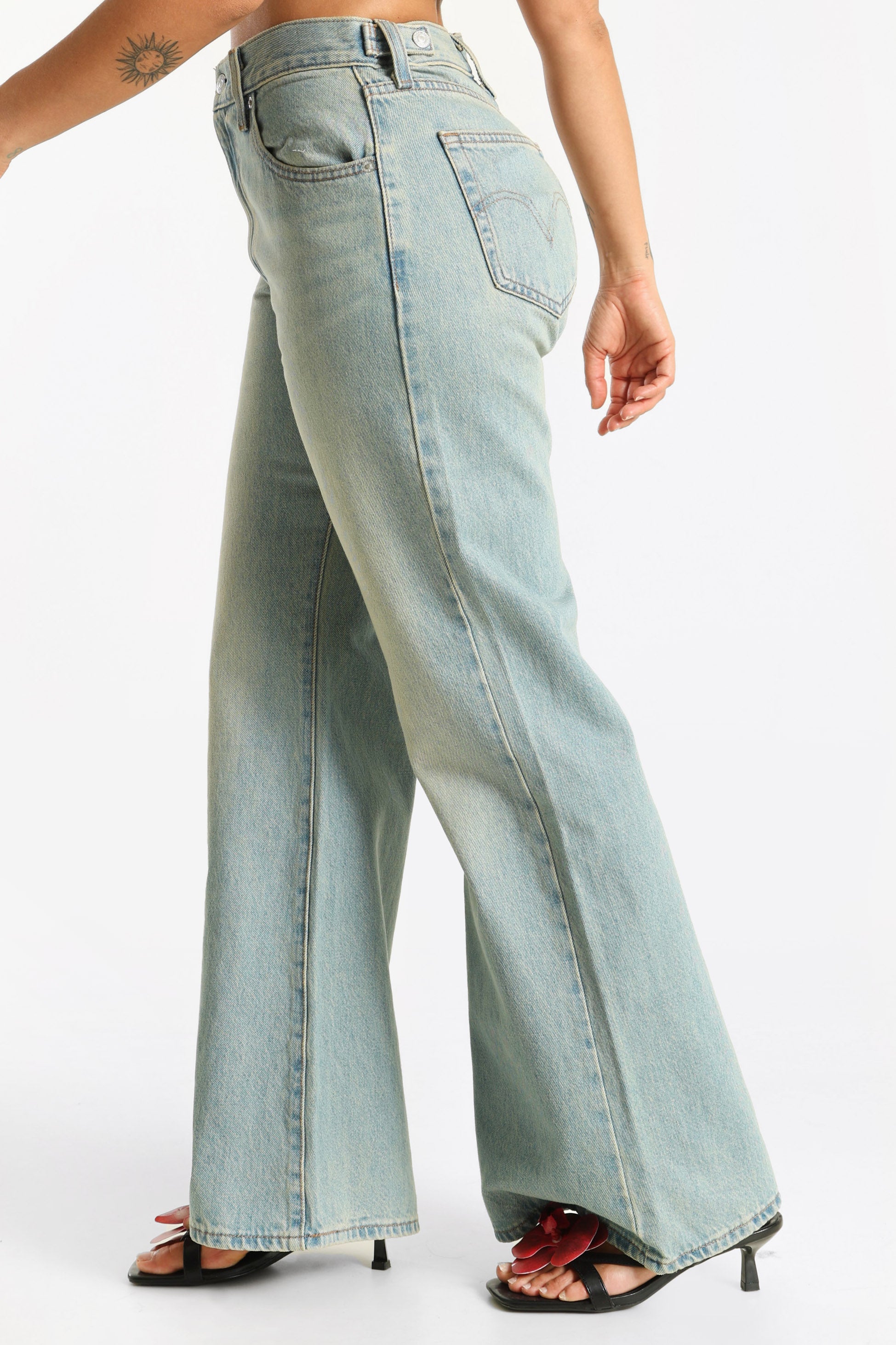 Cinch Flare Jeans L32 - Time To Dust Fp