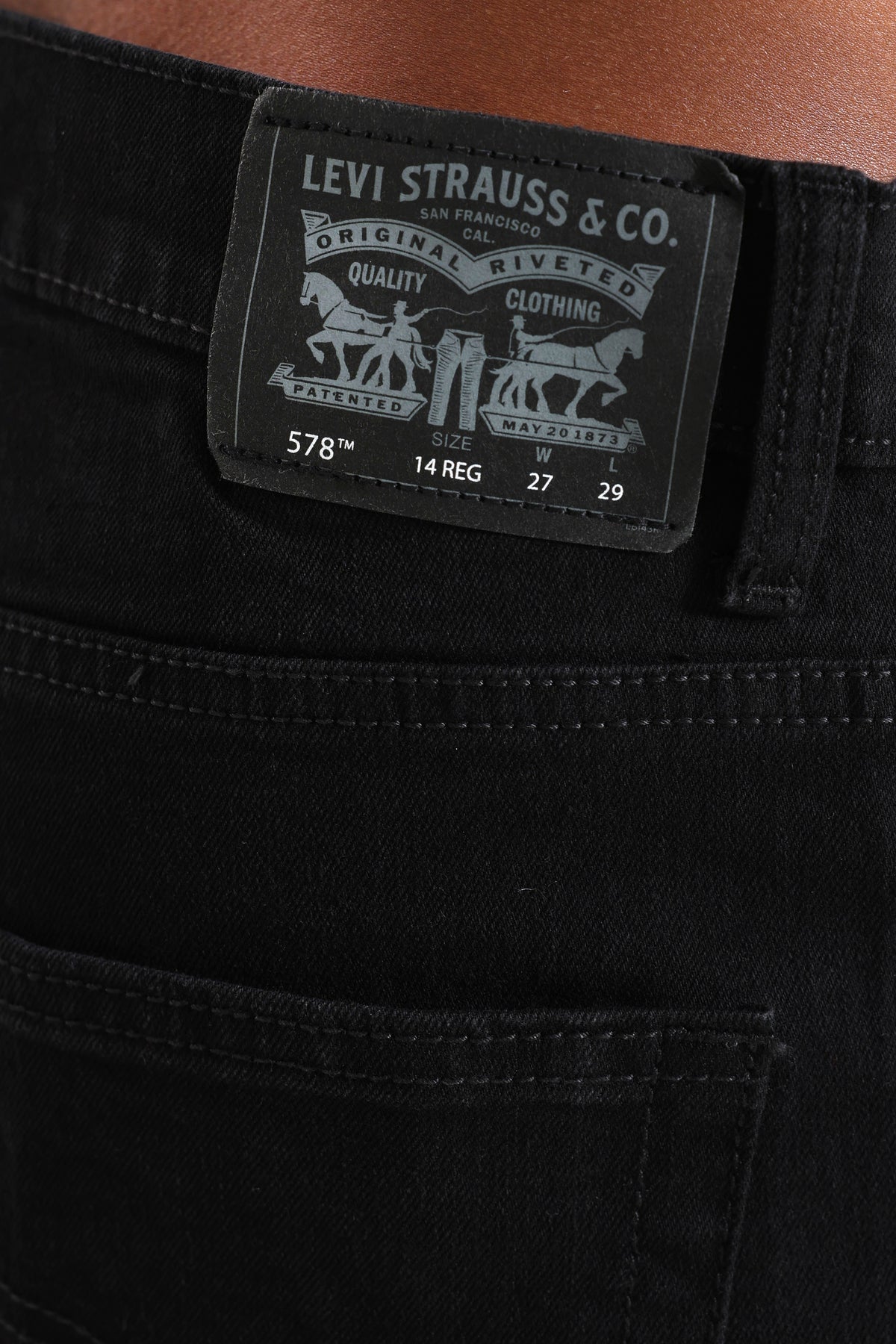 578 Baggy Fit Jeans - Black