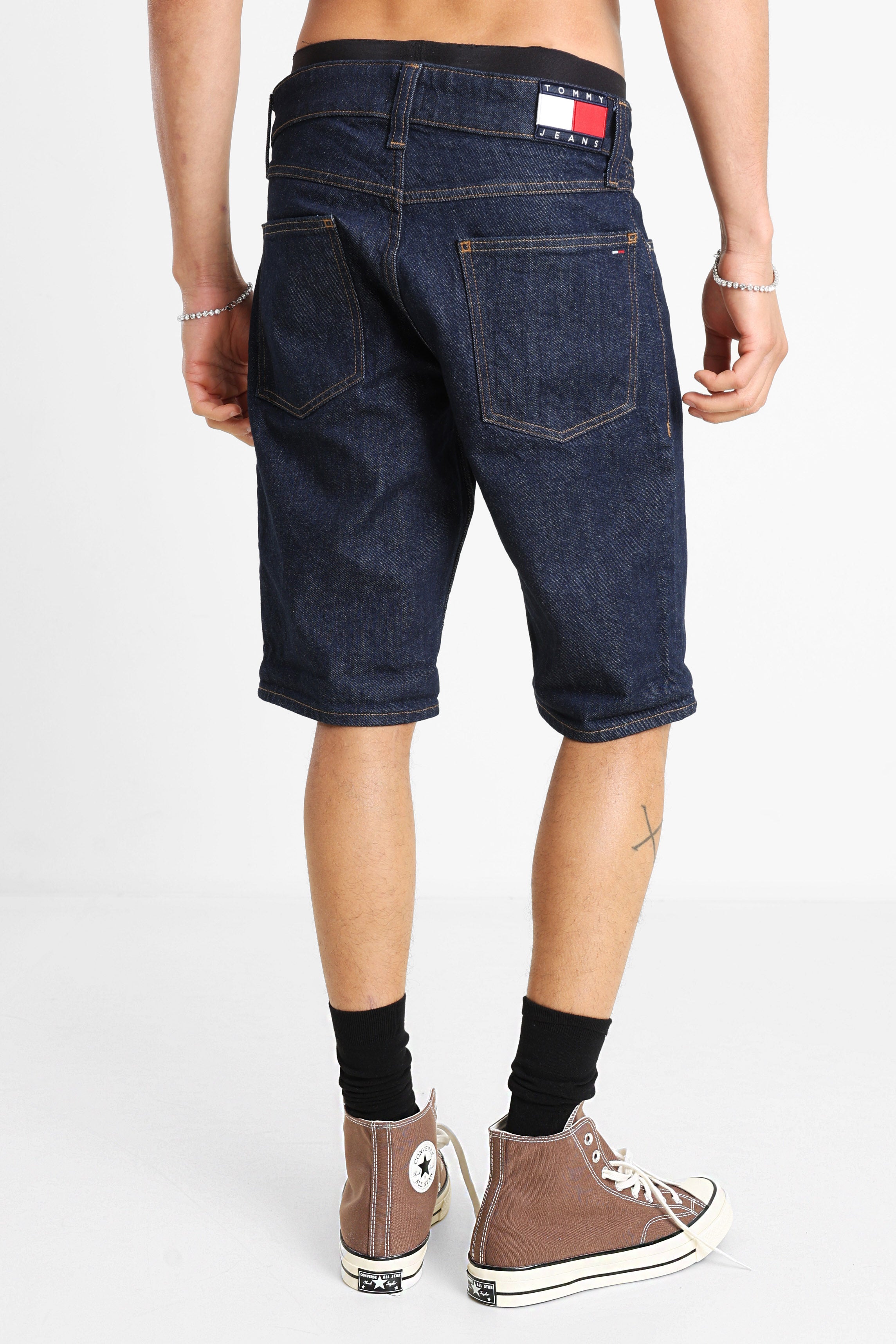 Ronnie Jeansshorts - Dark Blue Denim