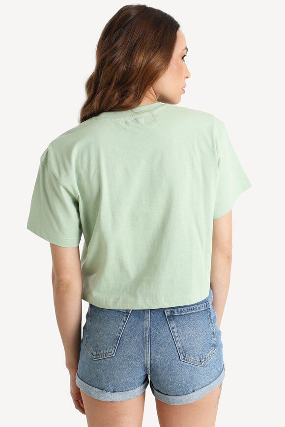 Crop T-Shirt - Hellgrün
