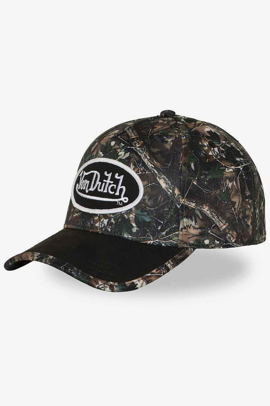 Snapback Cap - Green + Brown + Black