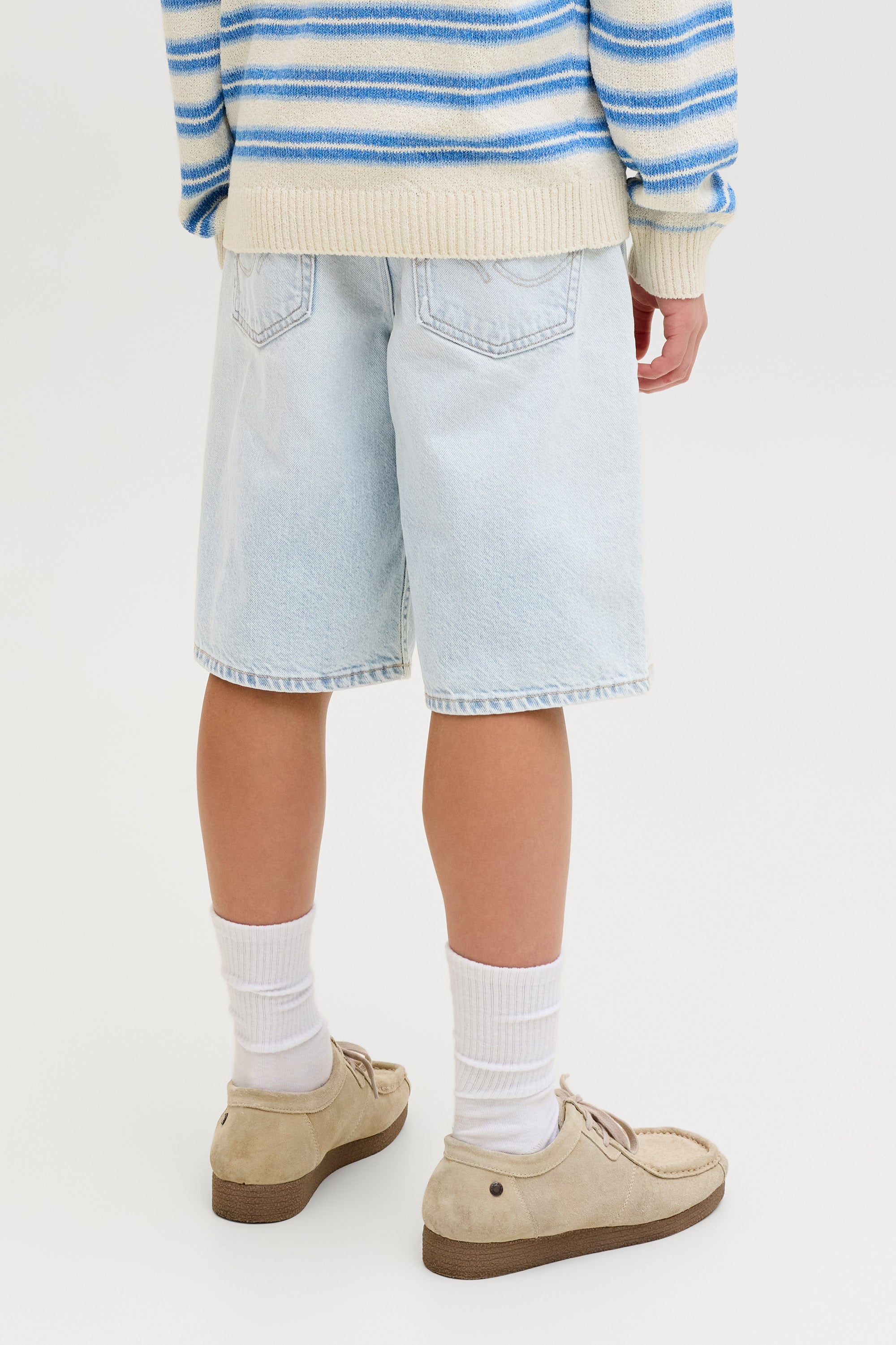 JJIALEX Jeansshorts - Blue Denim