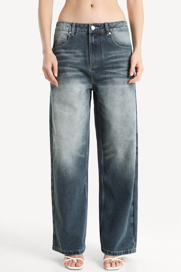 Jeans baggy - bleu usé