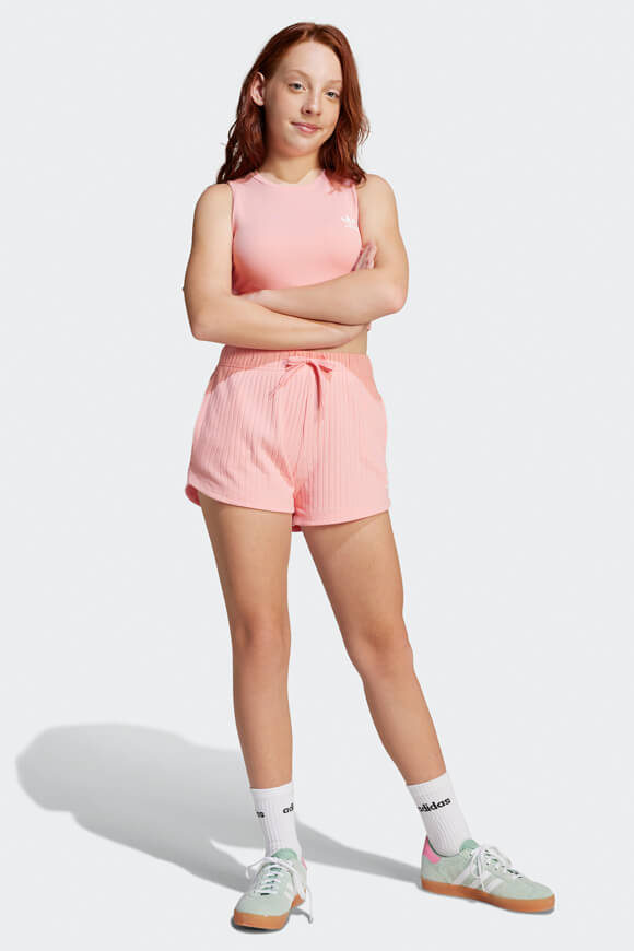 Short à côtes - Semi Pink Spark