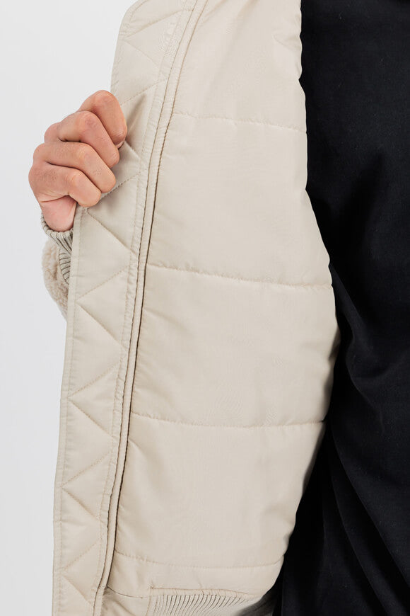 Sherpa Bomberjacke - Organic Beige