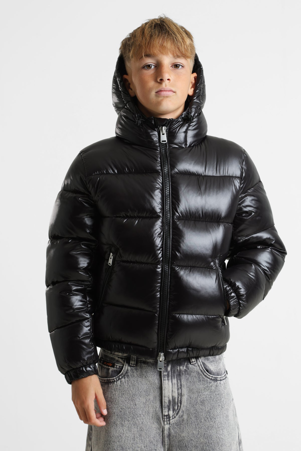 Pufferjacke - Schwarz