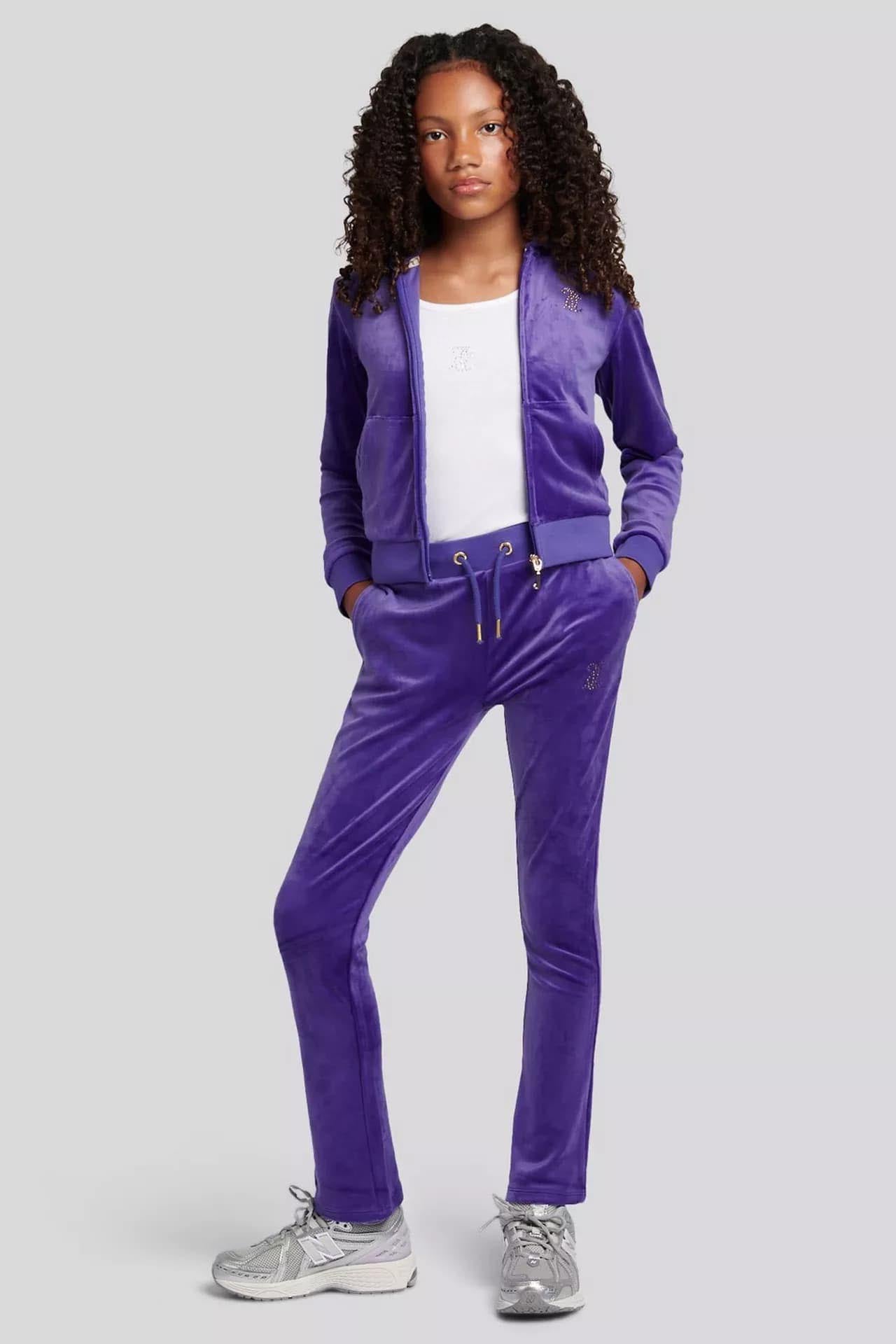 Pantalon en velours bootcut - Purple