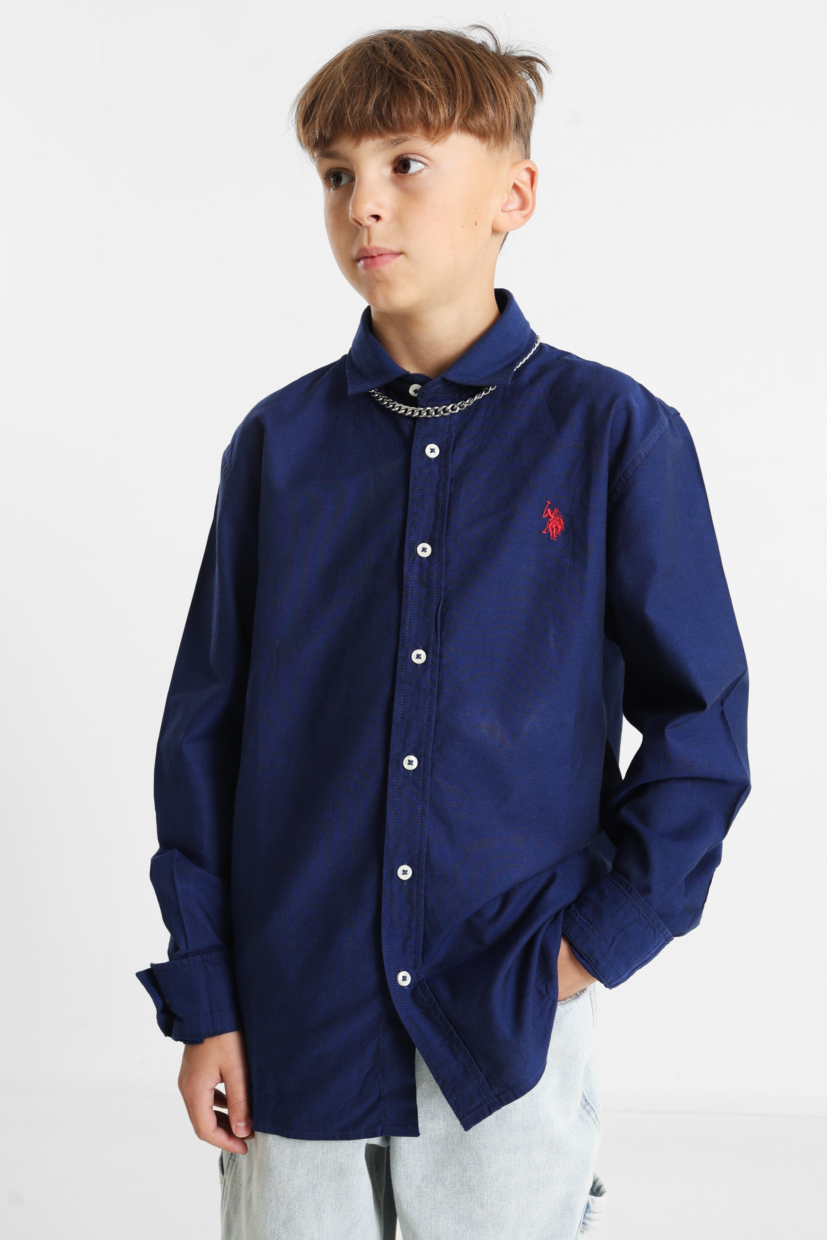 Time Hemd - Dark Blue