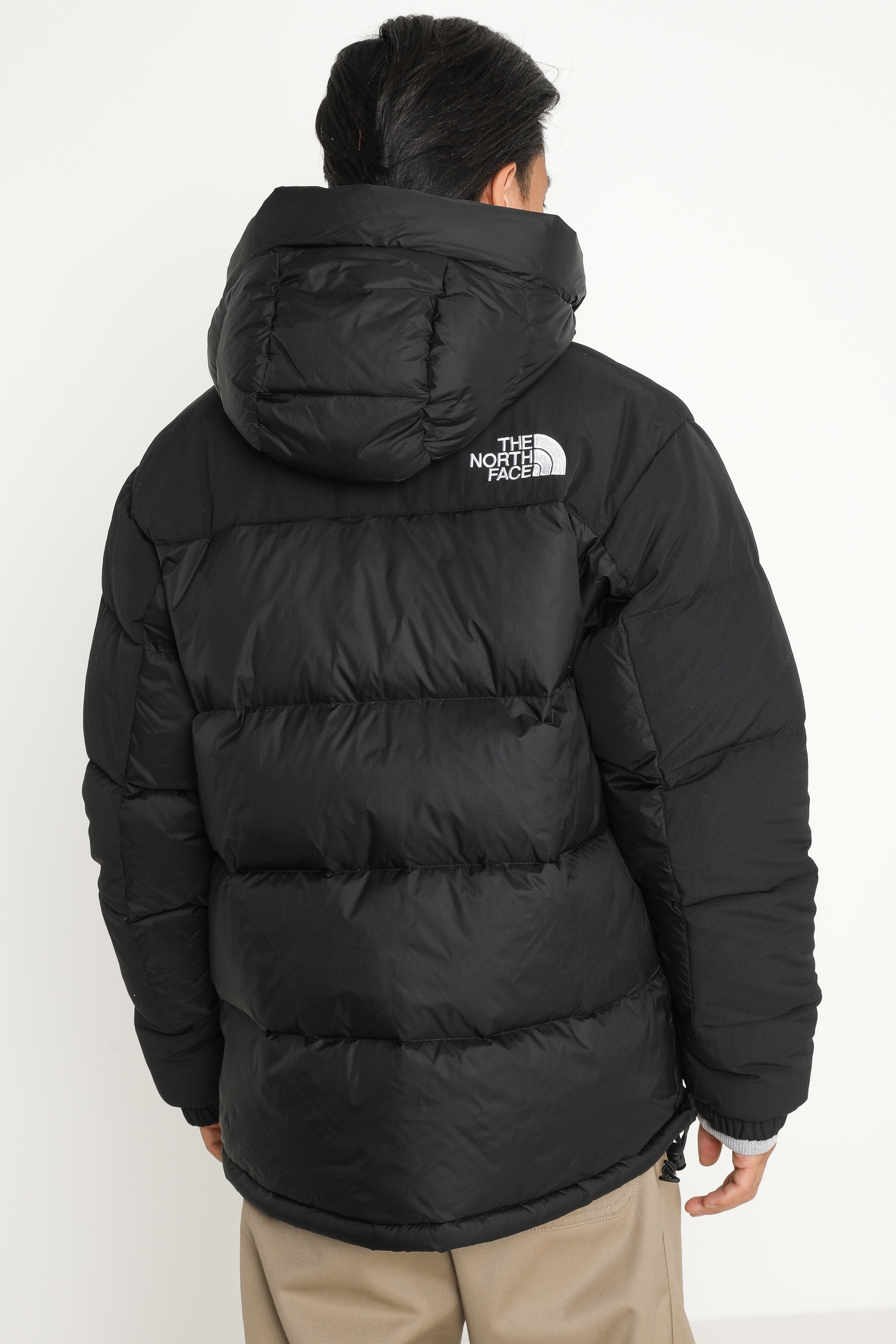 Puffer Daunenjacke - Schwarz + Weiss