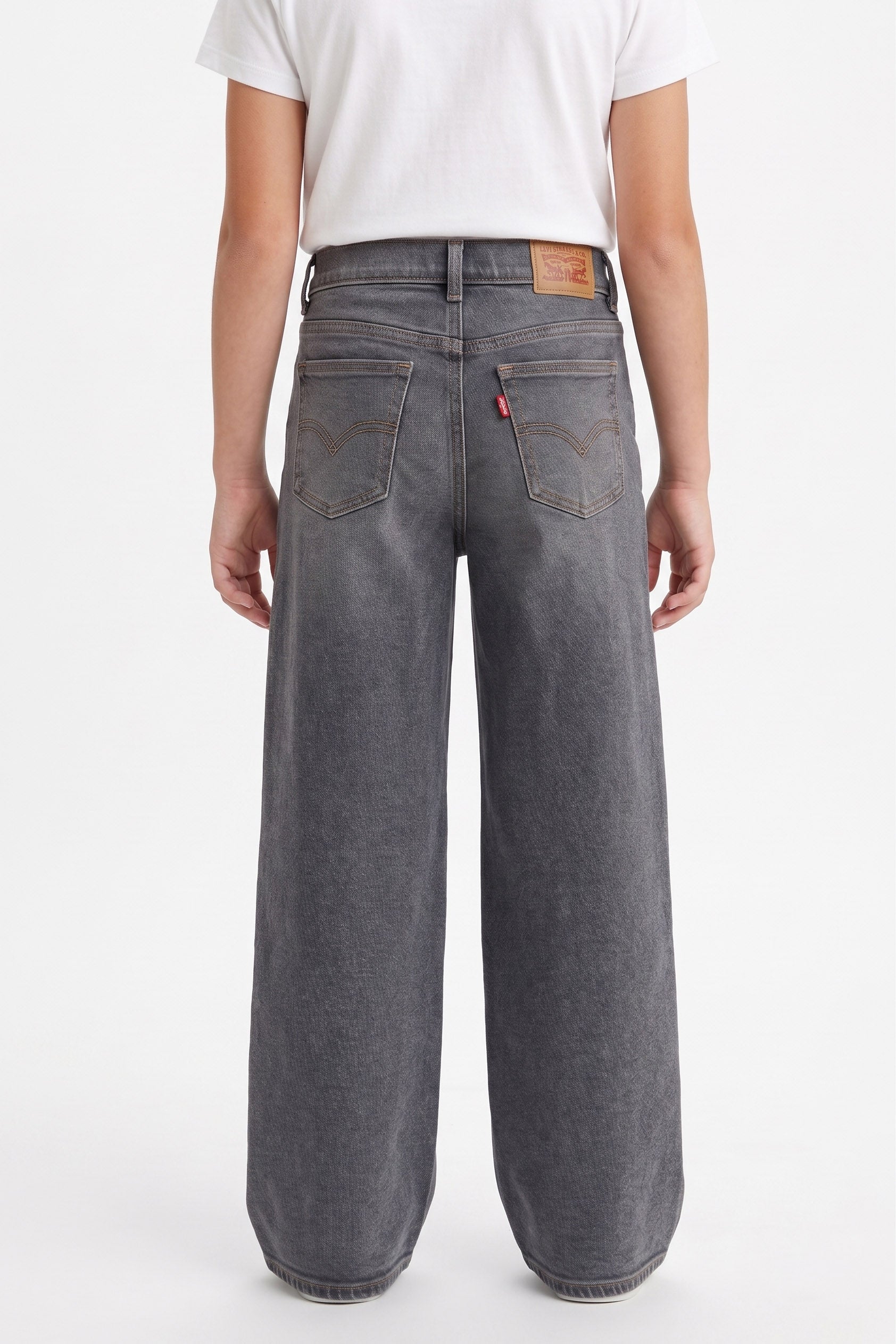 Baggy Fit Jeans - Chalk