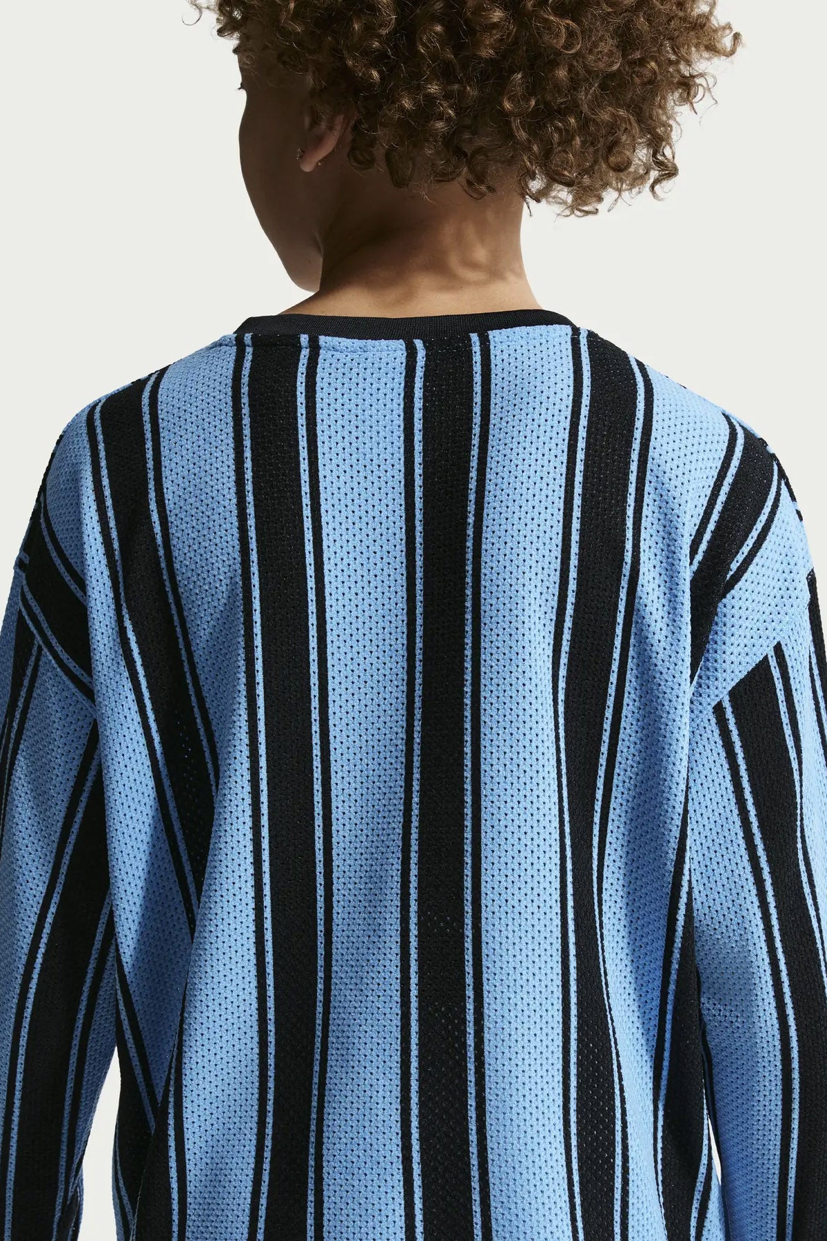 Mesh Langarmshirt - University Blue
