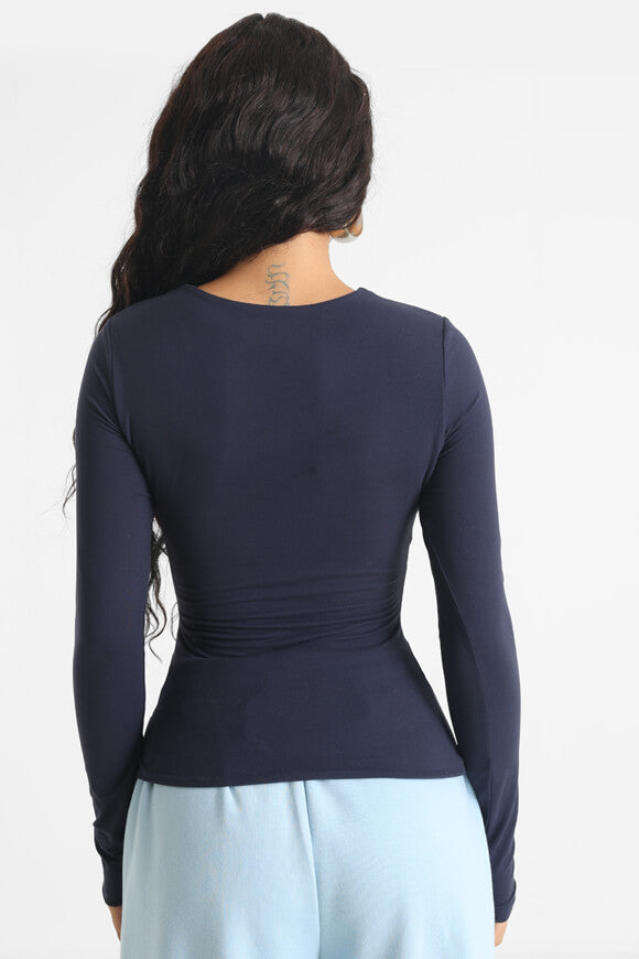 Long sleeve shirt - Navy blue