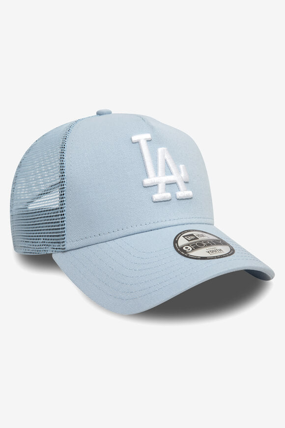 Trucker Kids Cap / Snapback - Pastel Blue + White