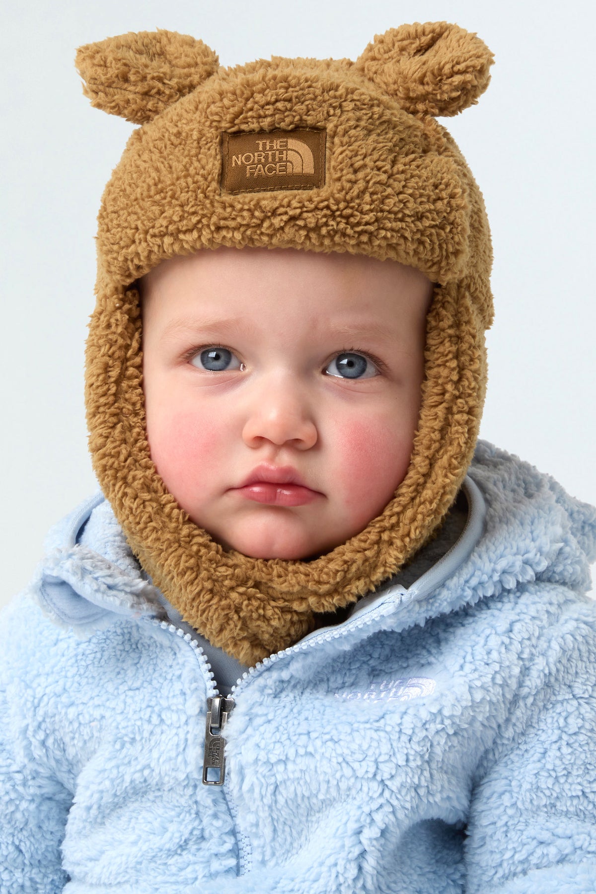 Teddy Trapper Baby Beanie - Teddy Brown