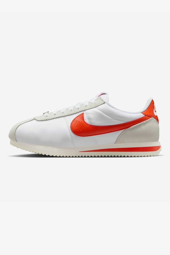 Cortez Sneaker - White + Picante Red + Sail