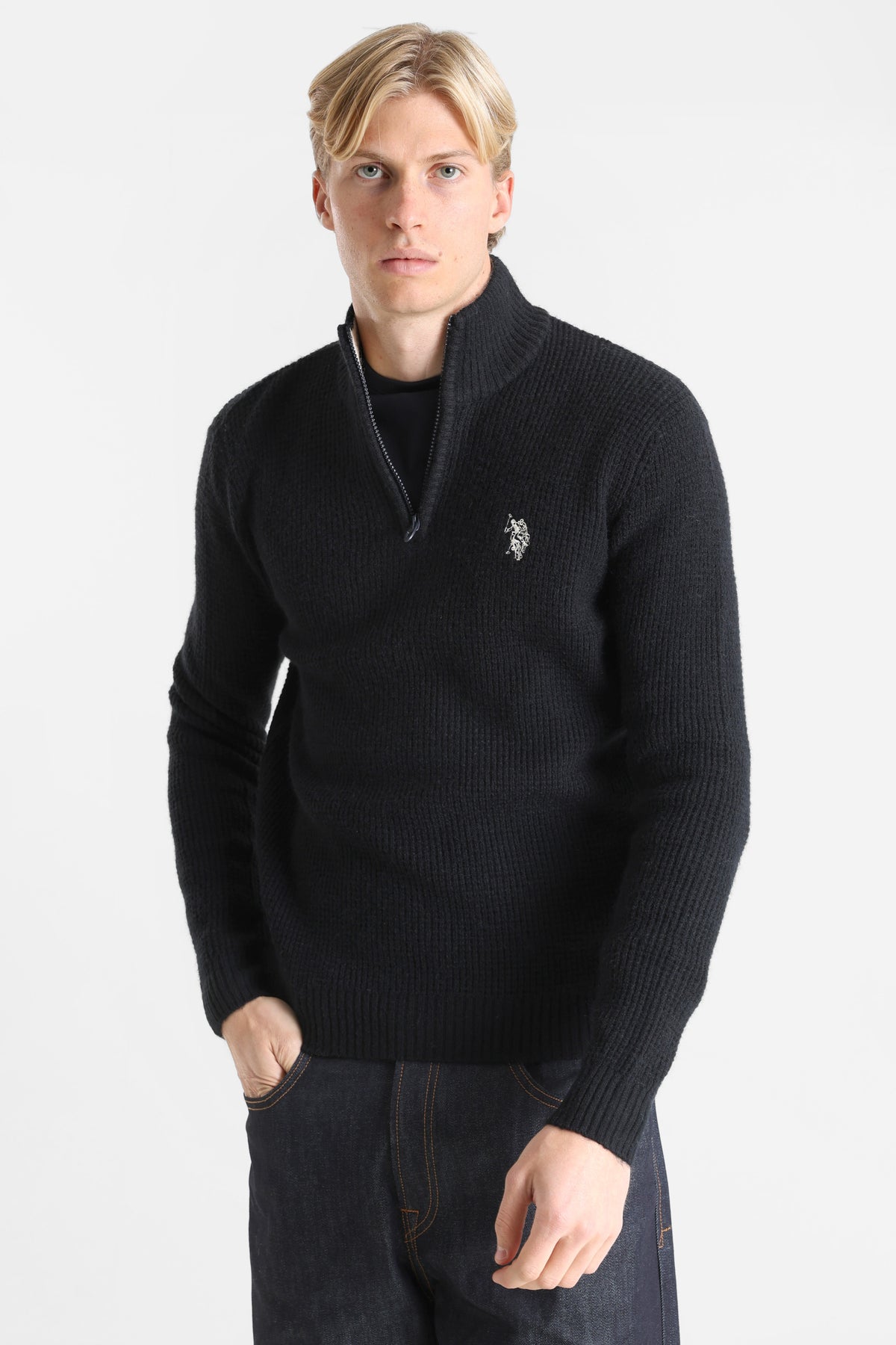 Spell Strickpullover - Black