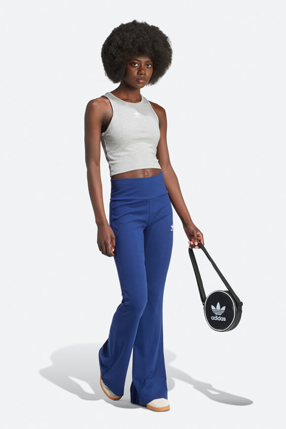 Débardeur côtelé Crop - Medium Grey Heather