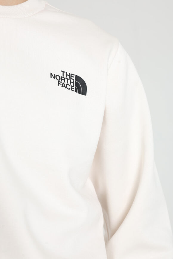 Sweat-shirt Simple Dome - White Dune