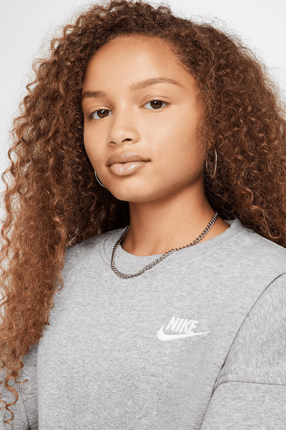 Sportswear Club Fleece Oversize Sweatshirt - Grey Heather