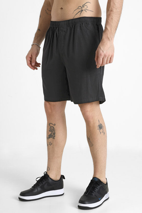 Short in tessuto - Nero