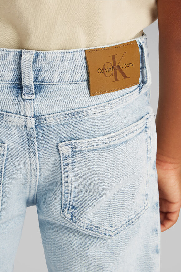 Straight Leg Jeans - Clean Sky Blue