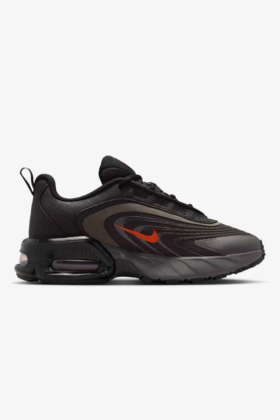 Air Max Fire sneakers - Medium Ash + Team Orange + Black