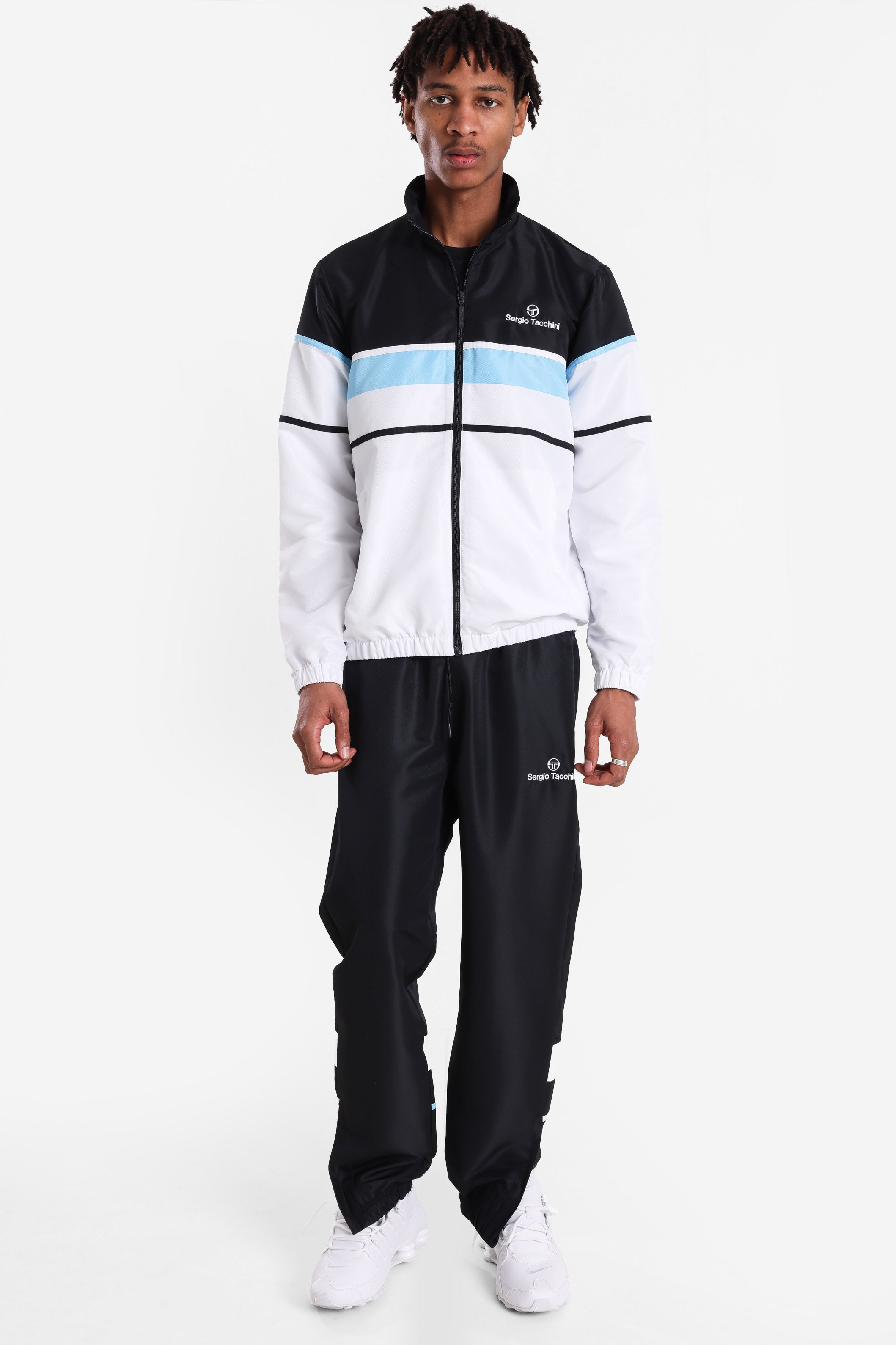 Scorpione Trainingsjacke - Black + Baltic Sea