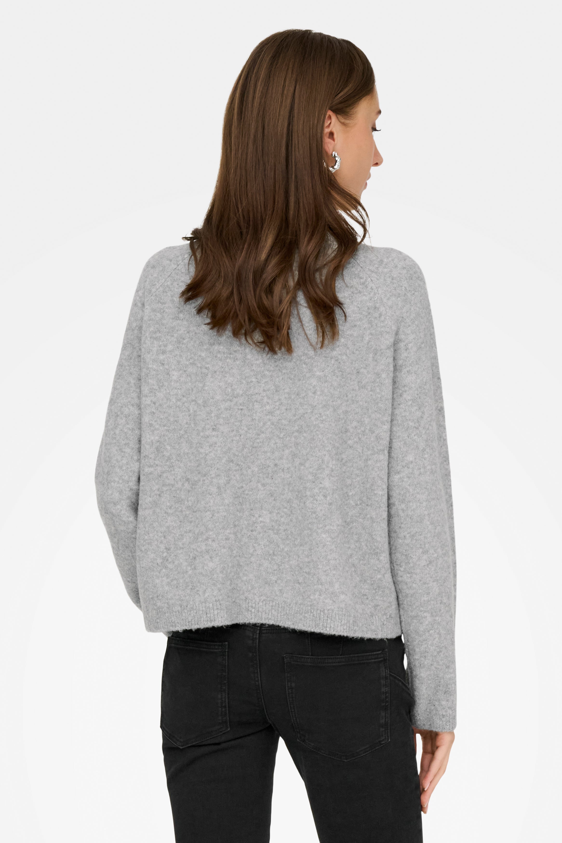 ONLPIEMONTE Cardigan - Grigio chiaro melange