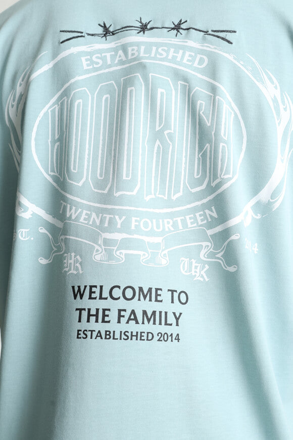 T-Shirt ample - Sterling Blue