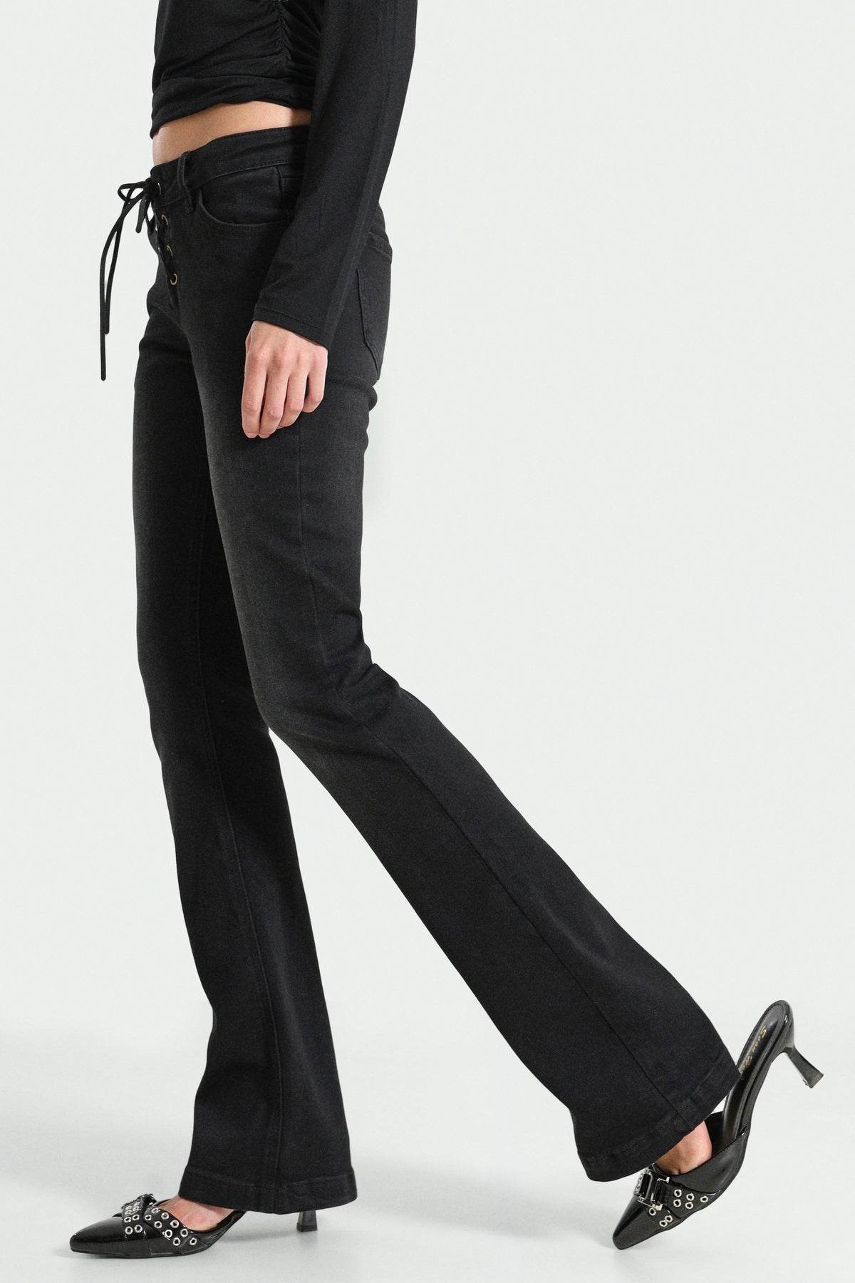 Jean bootcut - Noir