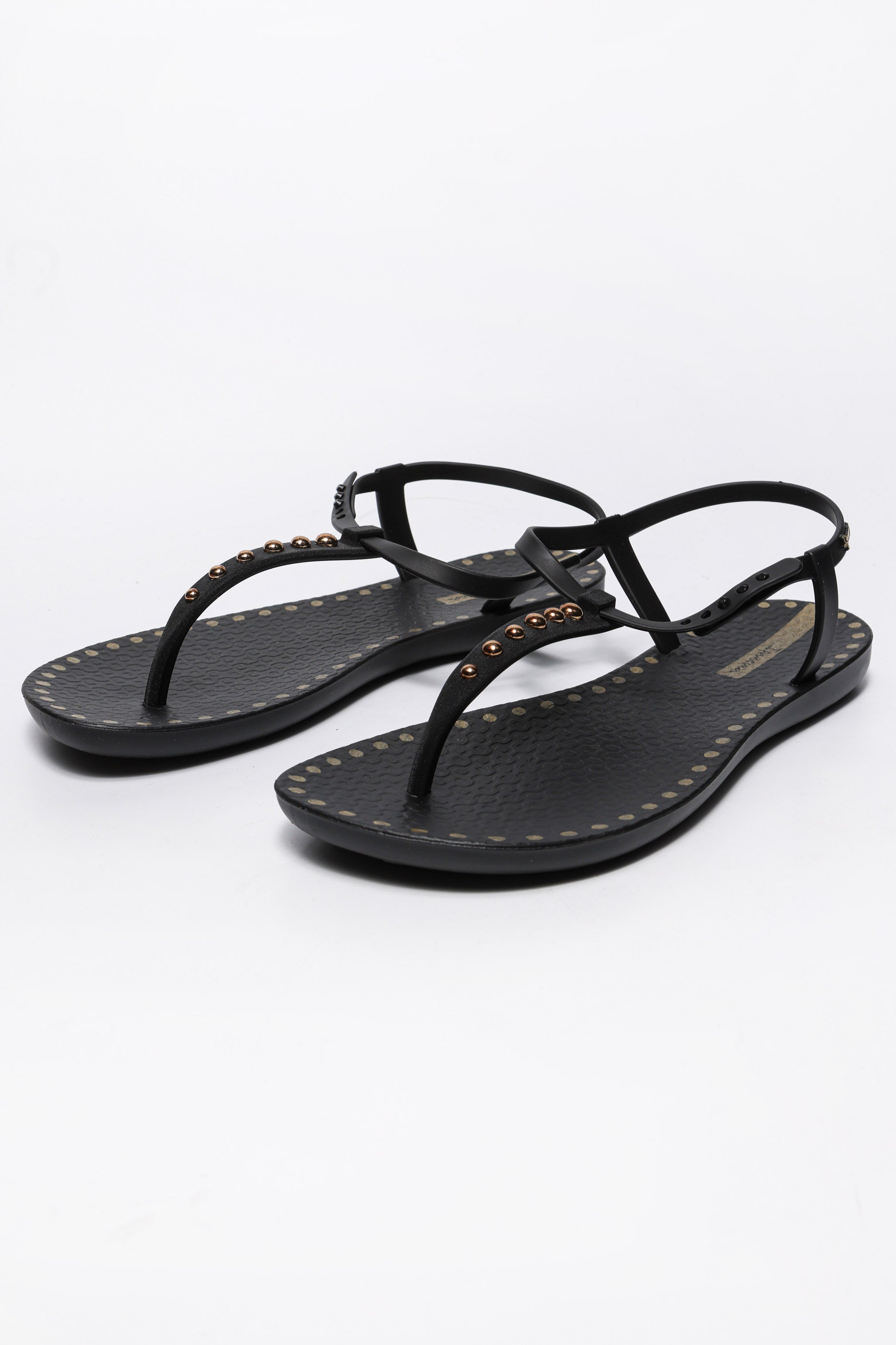 Sandalen - Black + Gold