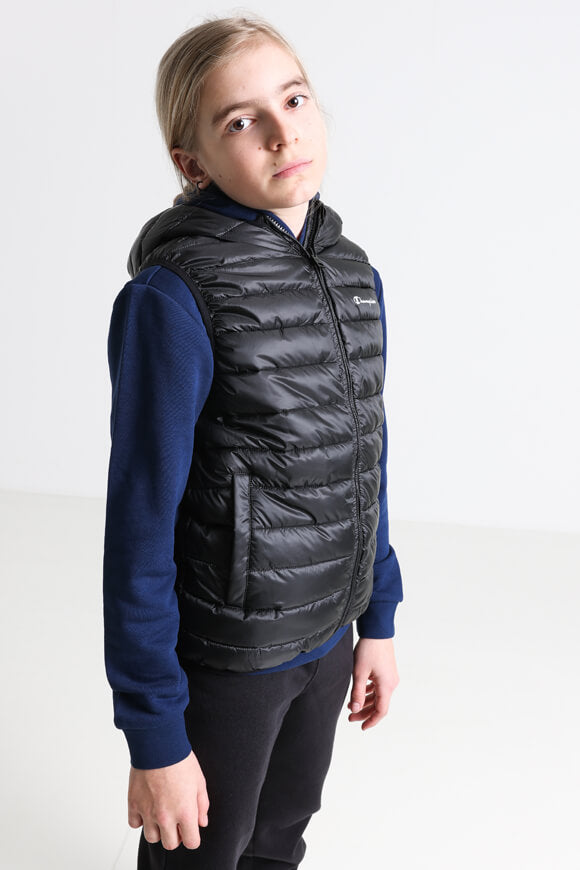 Quilted vest - Black